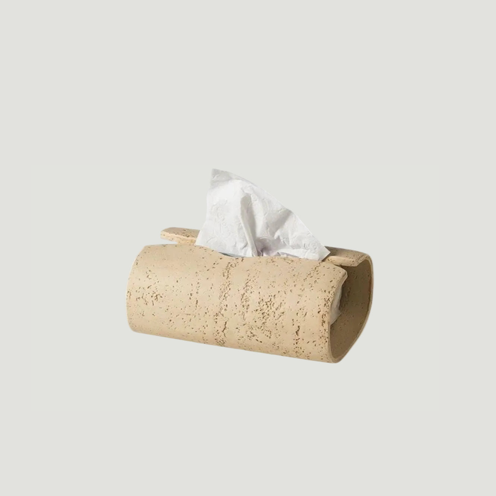 Travertine Marble Luxury Tissue Holder