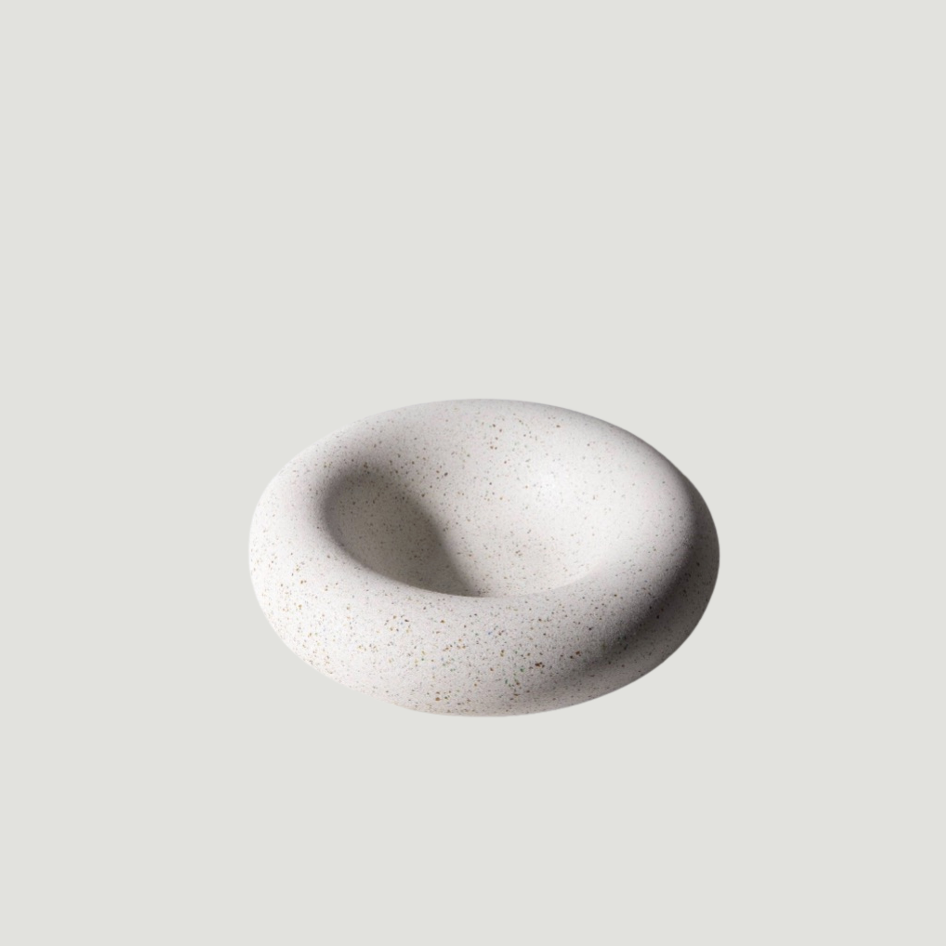 Handmade Bubble Catch All | White Terrazzo