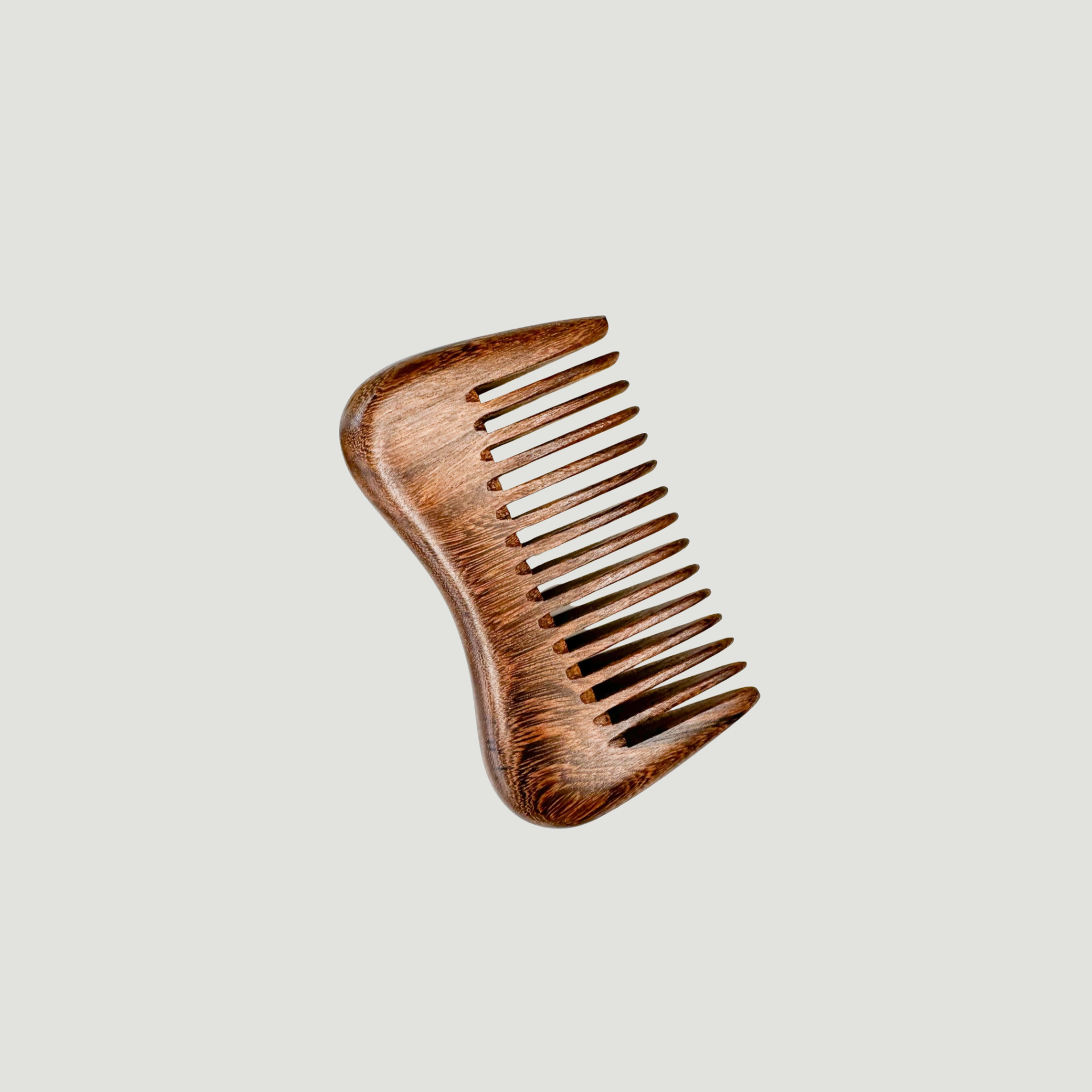 Eco-Friendly Natural Sandalwood Detangling Comb